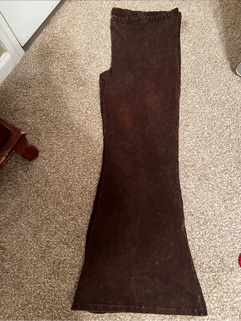 Dark Brown Flare Pants